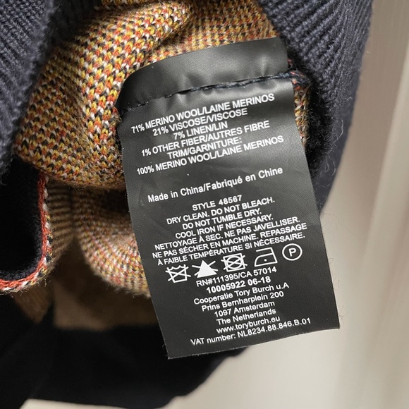 Tory Burch Clayton patchwork cardigan - Picture 3 of 4